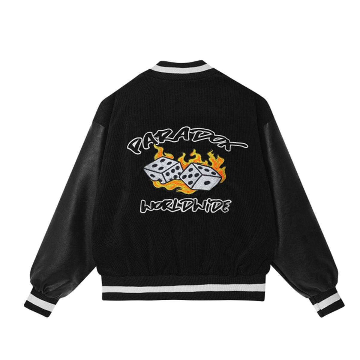 Áo khoác Bomber Paradox® GAMBLE CORDUROY LEATHER - Hình ảnh 2