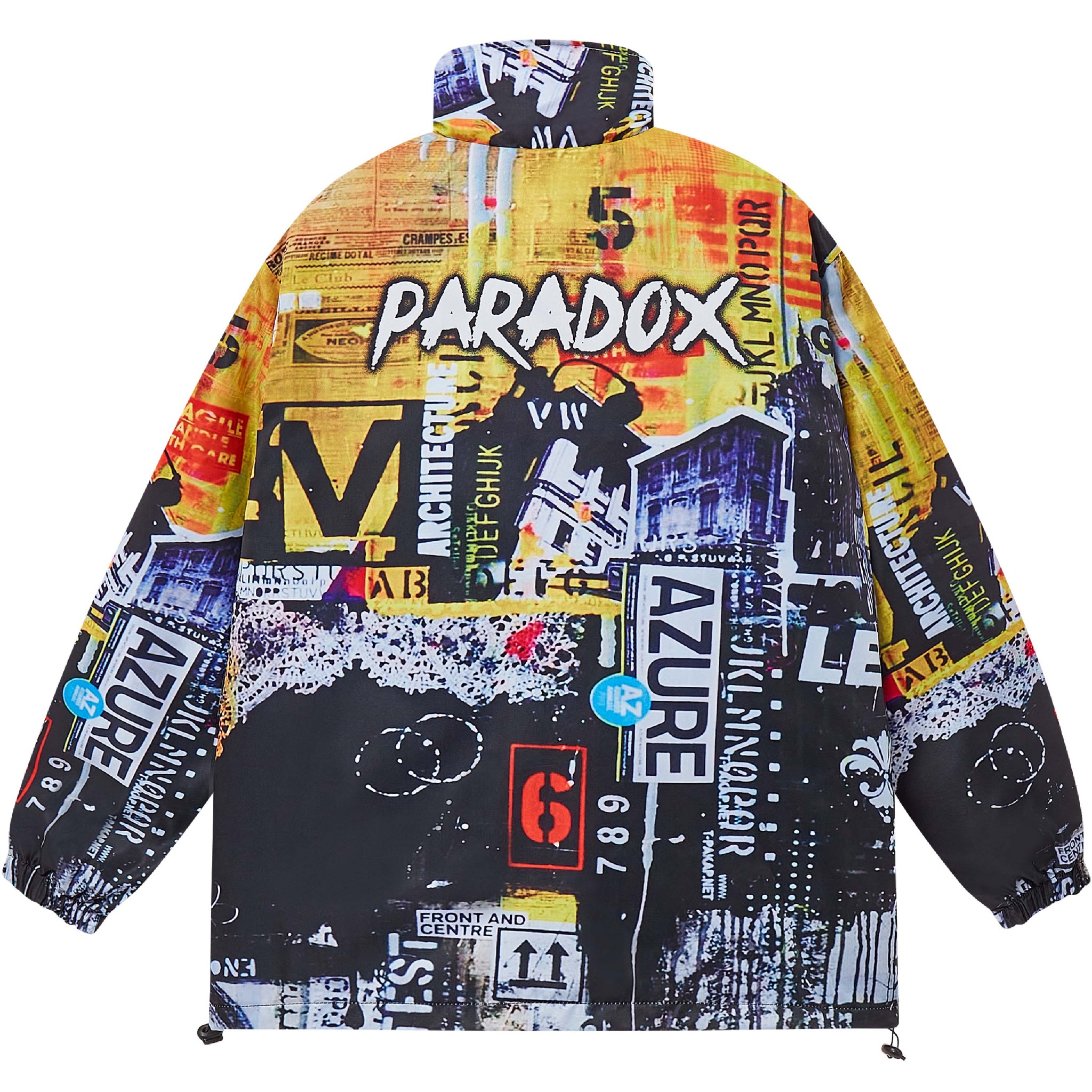 Áo khoác dù zip Paradox® SIGN GRAFFITI - Hình ảnh 2