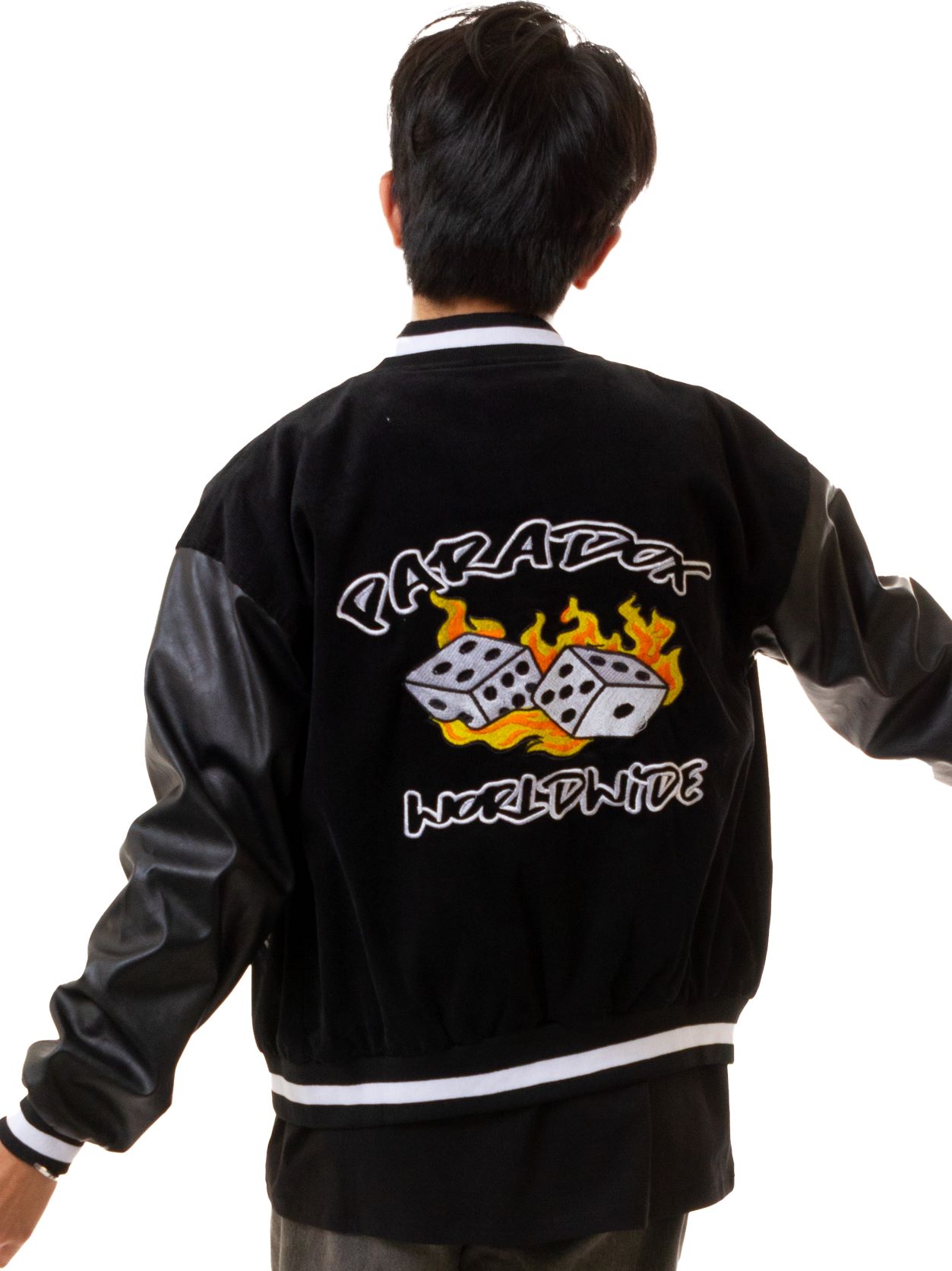 Áo khoác Bomber Paradox® GAMBLE CORDUROY LEATHER - Hình ảnh 7