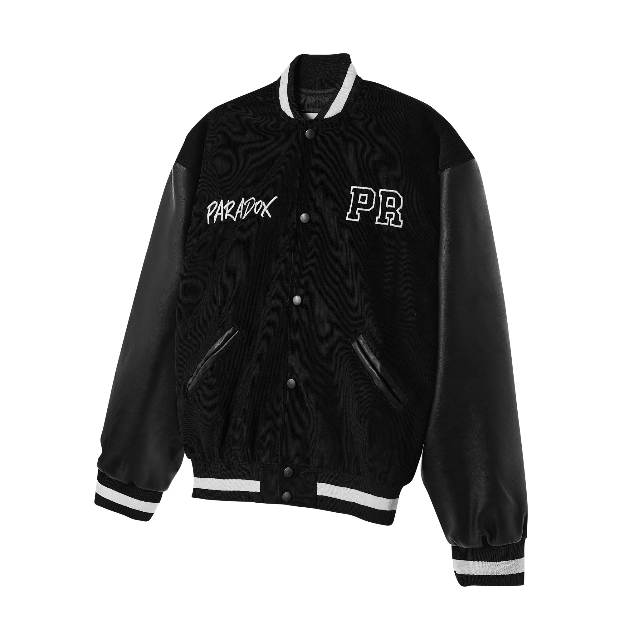 Áo khoác Bomber Paradox® GAMBLE CORDUROY LEATHER - Hình ảnh 3