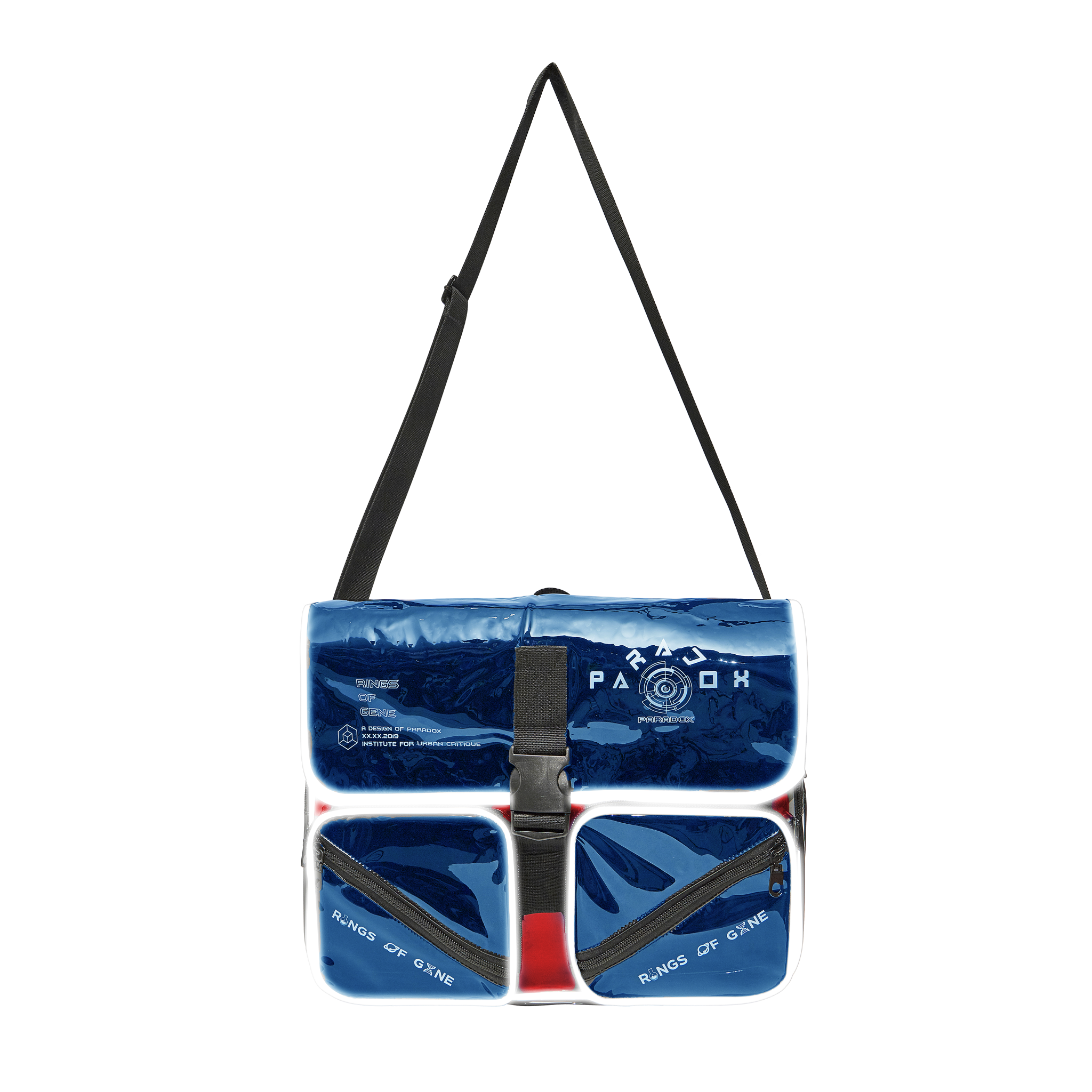 Túi đeo chéo Paradox® RED&BLUE NAVY WHITE WORDING - Hình ảnh 2