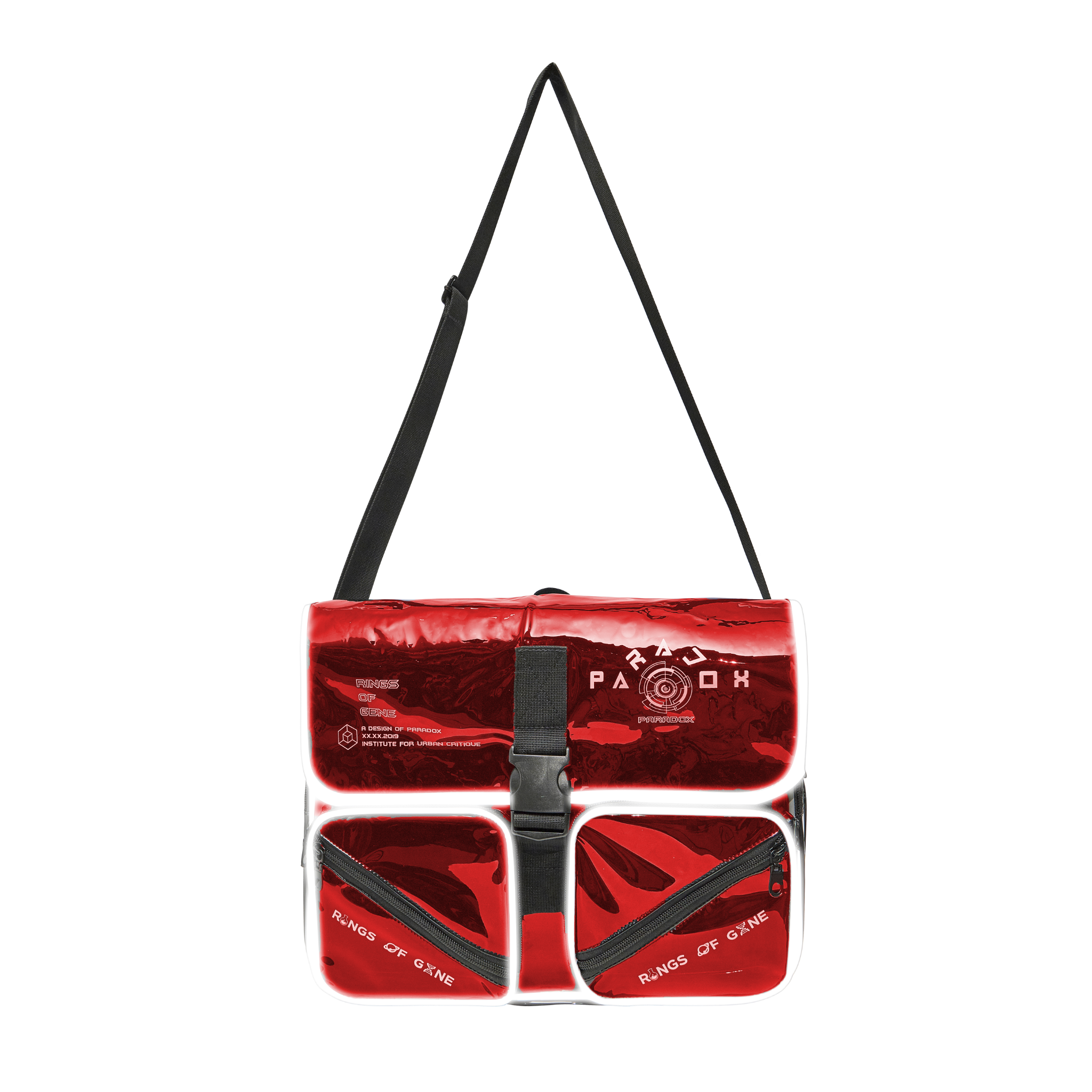 Túi đeo chéo Paradox® RED WHITE-WORDING - Hình ảnh 2