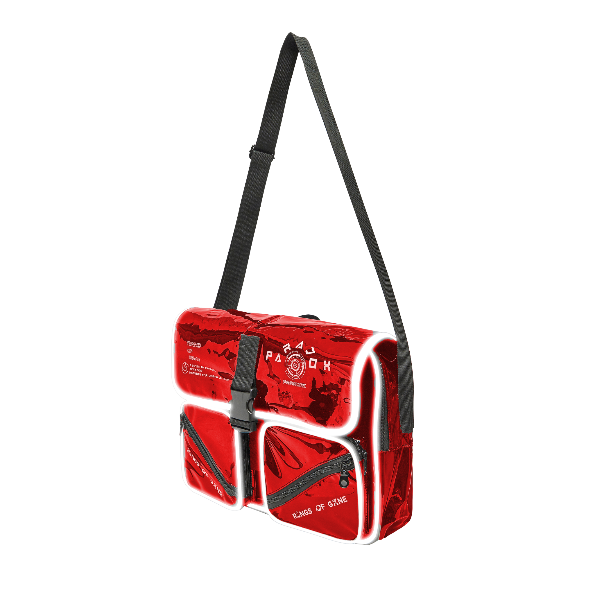 Túi đeo chéo Paradox® RED WHITE-WORDING
