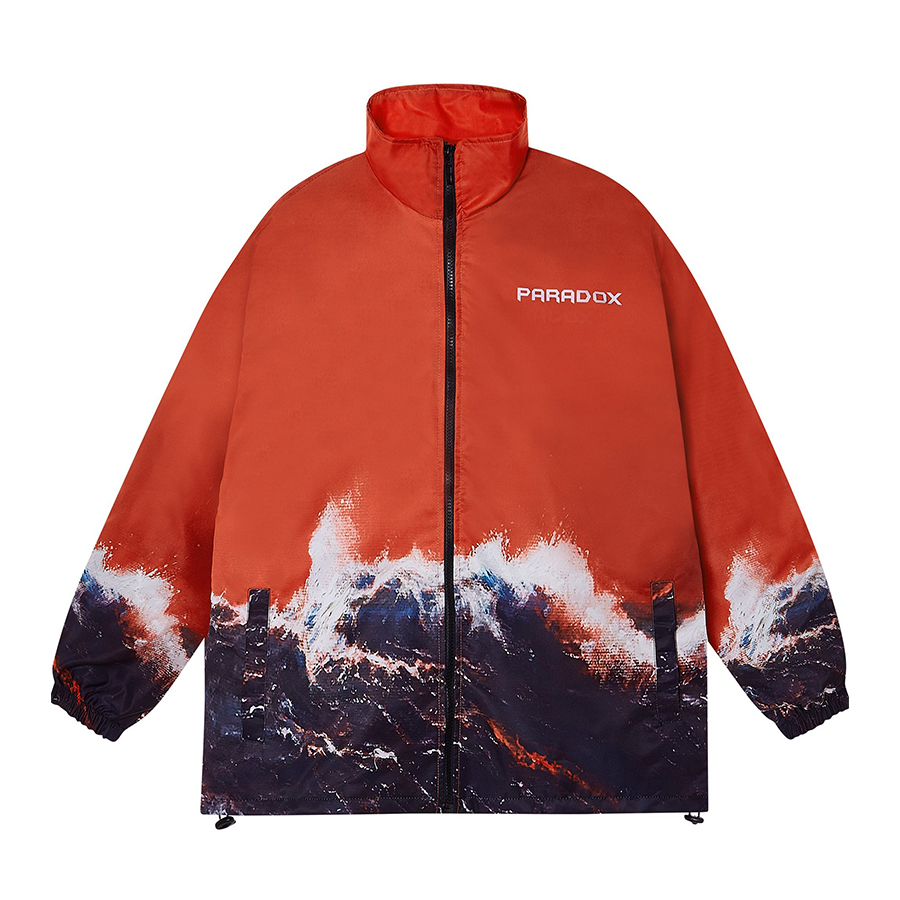 Áo khoác dù zip Paradox® RED WAVE