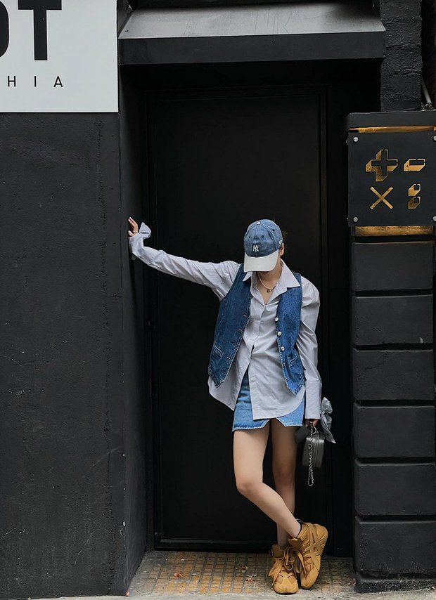 phối layer với áo sơ mi