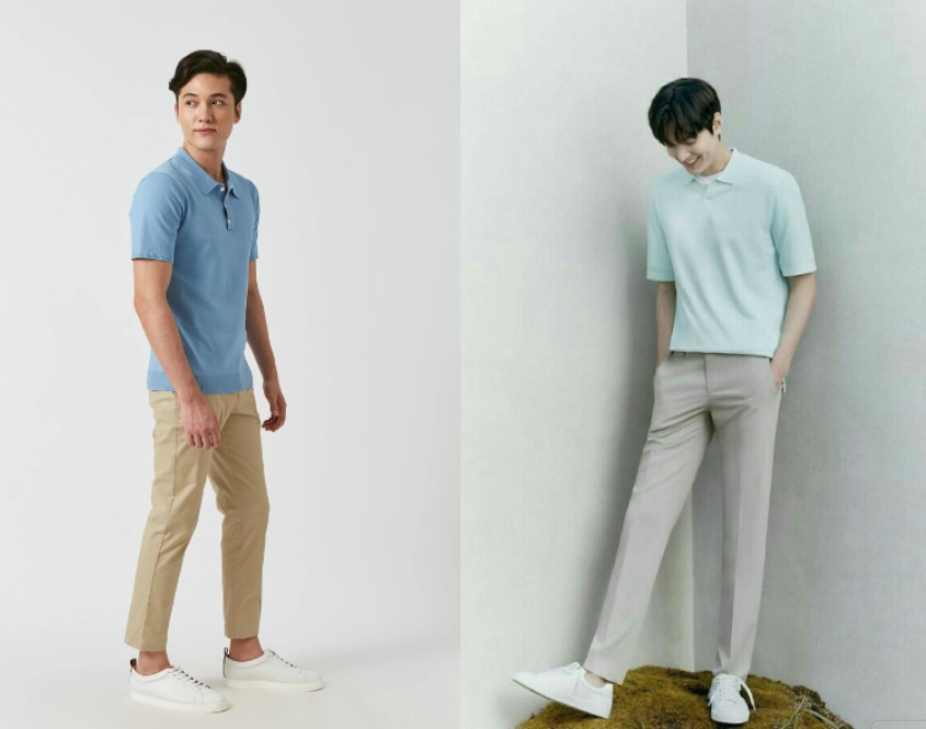 phối đồ với polo streetwear