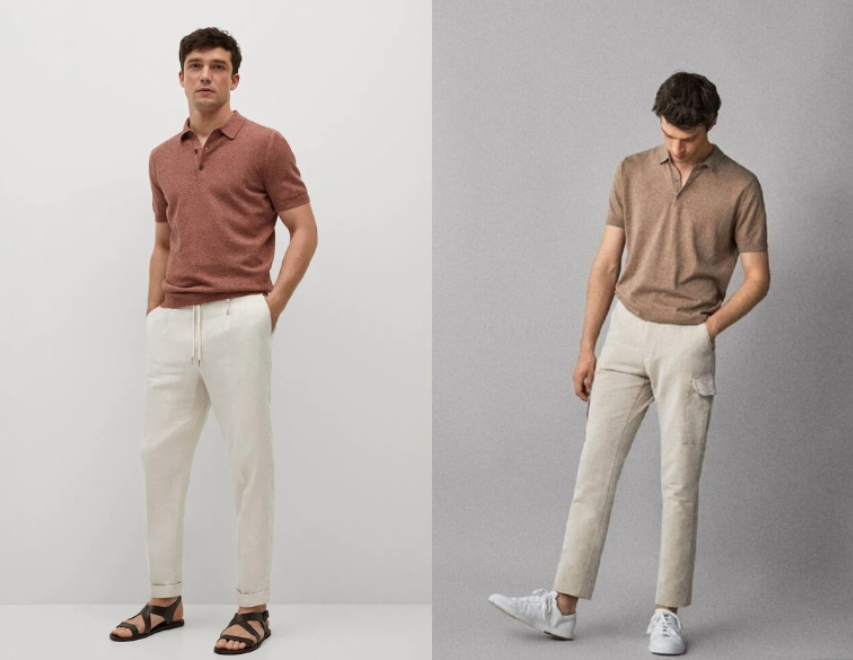 phối đồ với polo streetwear