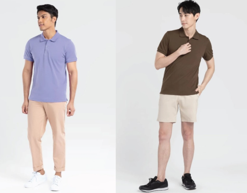 phối đồ với polo streetwear