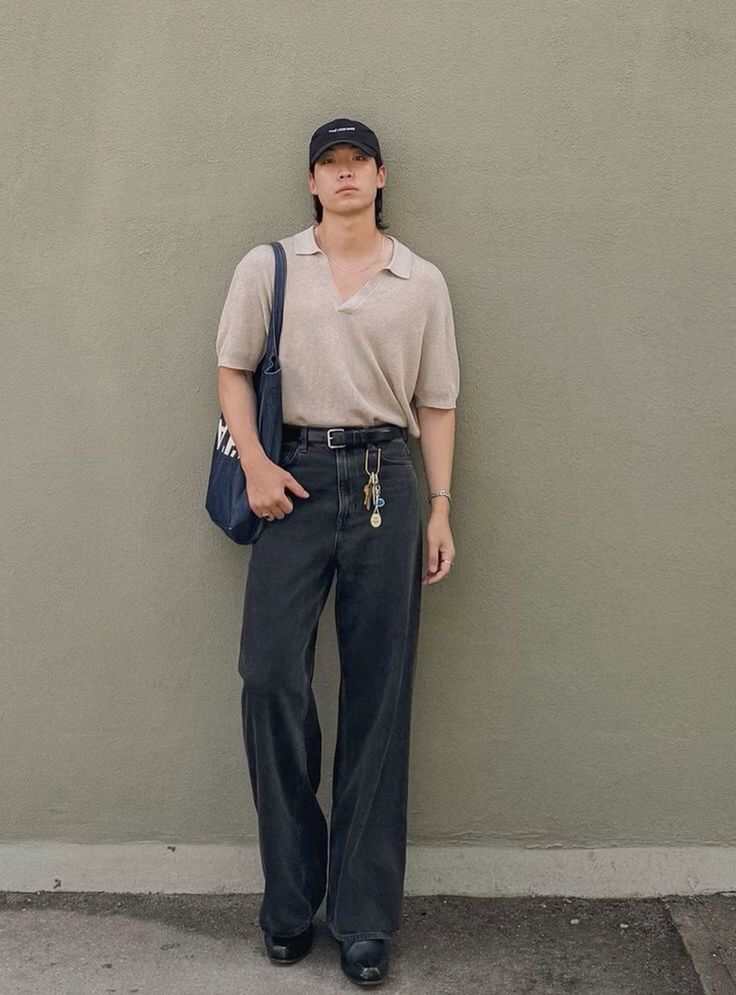 phối đồ với polo streetwear