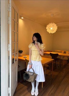 dáng quả lê nên mặc gì