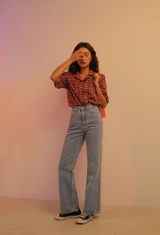 phối đồ vintage cho nấm lùn