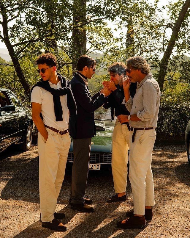phối đồ với polo streetwear