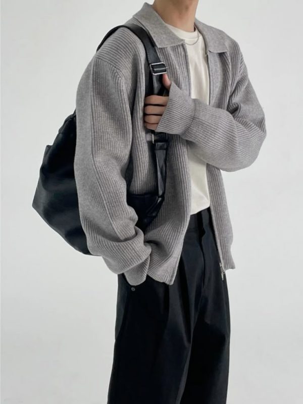 phối đồ với áo cardigan