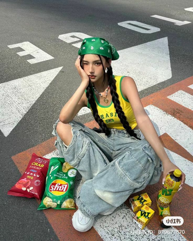 outfit streetwear mùa hè