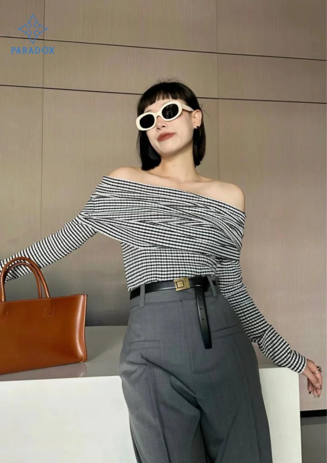 Áo xám phối với quần màu gì
