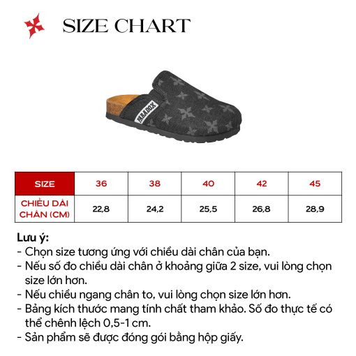 Dép sandal kín mũi Paradox® LABEL BOSTON CLOG - DE5P0601 - Hình ảnh 4