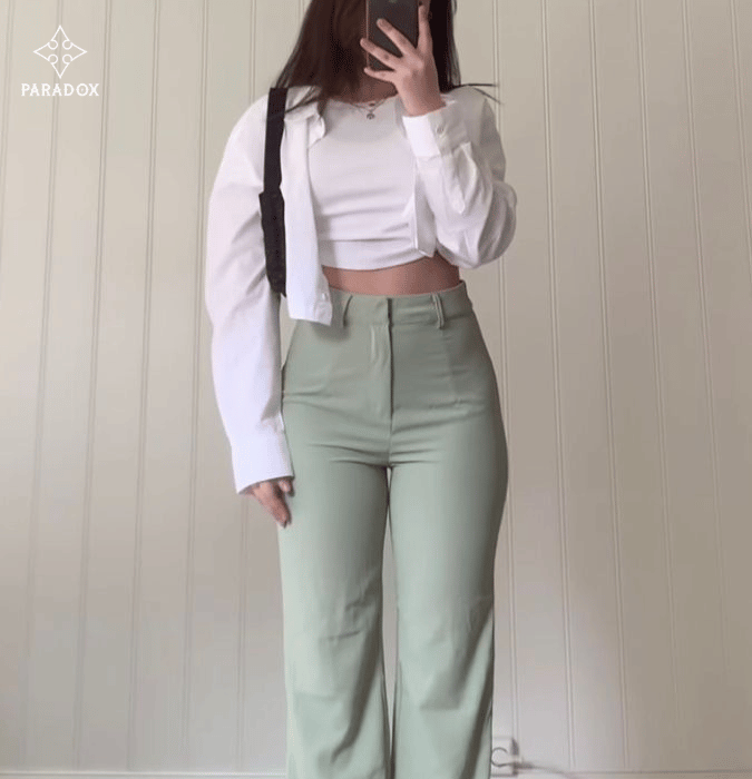 Phối đồ với màu xanh mint - màu trắng Phối đồ với màu xanh mint - màu trắng