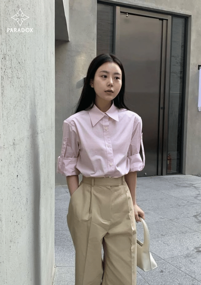 Quần be phối với áo màu gì đẹp - áo màu hồng pastel Quần be phối với áo màu gì đẹp - áo màu hồng pastel
