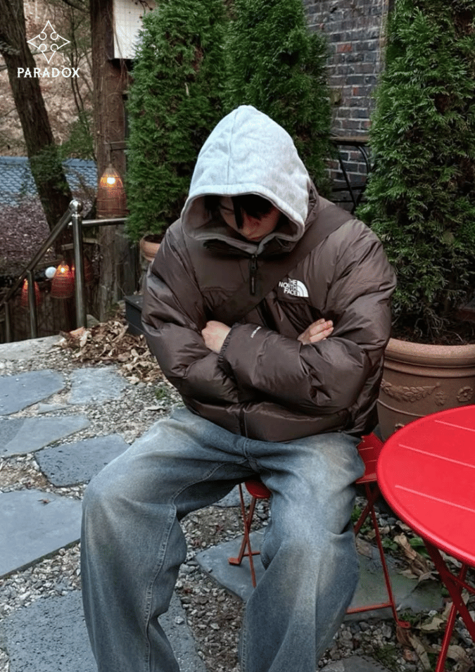 Mix đồ với áo phao nam - áo hoodie