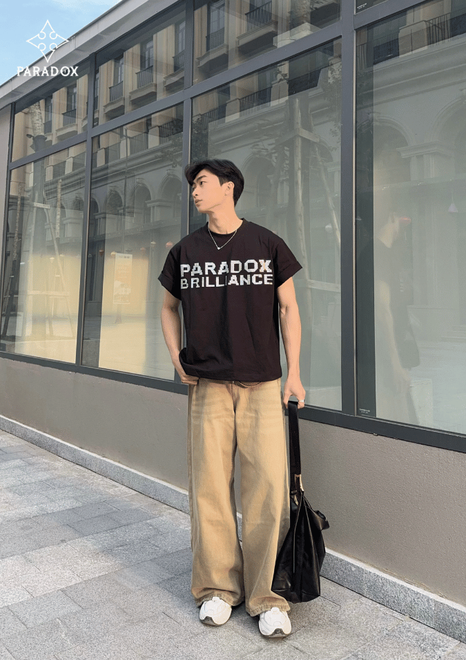 Phối đồ với áo thun local brand cùng quần jeans Phối đồ với áo thun local brand cùng quần jeans