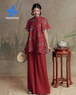 Màu đỏ – Biểu tượng của may mắn và quyền lực cho thời trang tết 2026