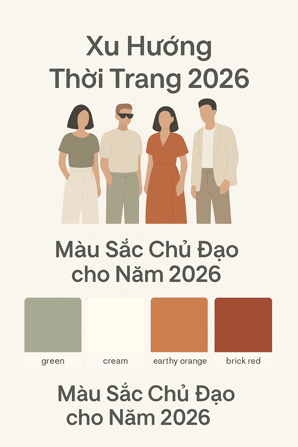 Xu Hướng Thời Trang 2026 Và Màu Sắc Chủ Đạo - PARADOX