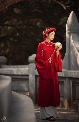 Trang phục đi chùa ngày Tết