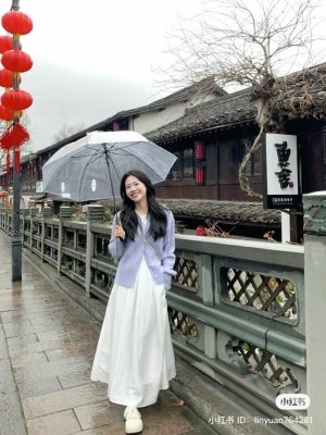 Trang phục đi chùa ngày Tết