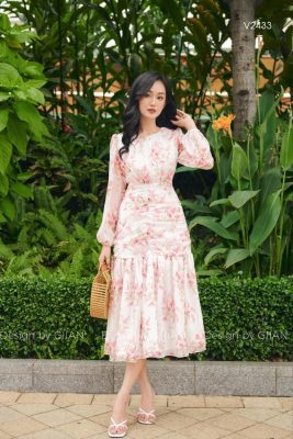 Đầm Hoa Nhí – Biểu Tượng Của Vẻ Đẹp Thanh Thoát