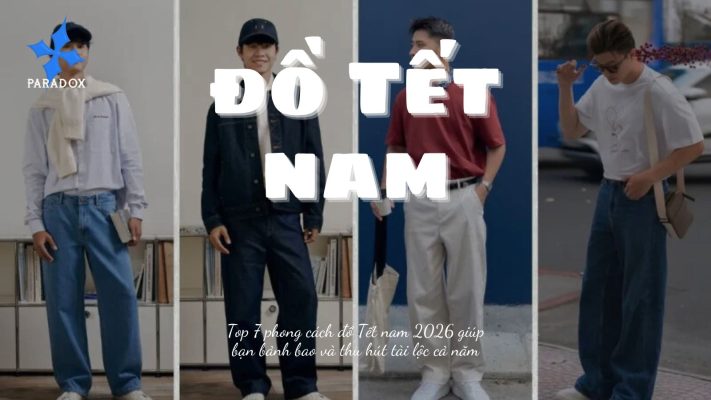 Top 7 phong cách đồ Tết nam 2026 giúp bạn bảnh bao và thu hút tài lộc cả năm