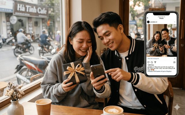 99+ Caption tặng quà tinh tế, ý nghĩa khiến người nhận cảm động