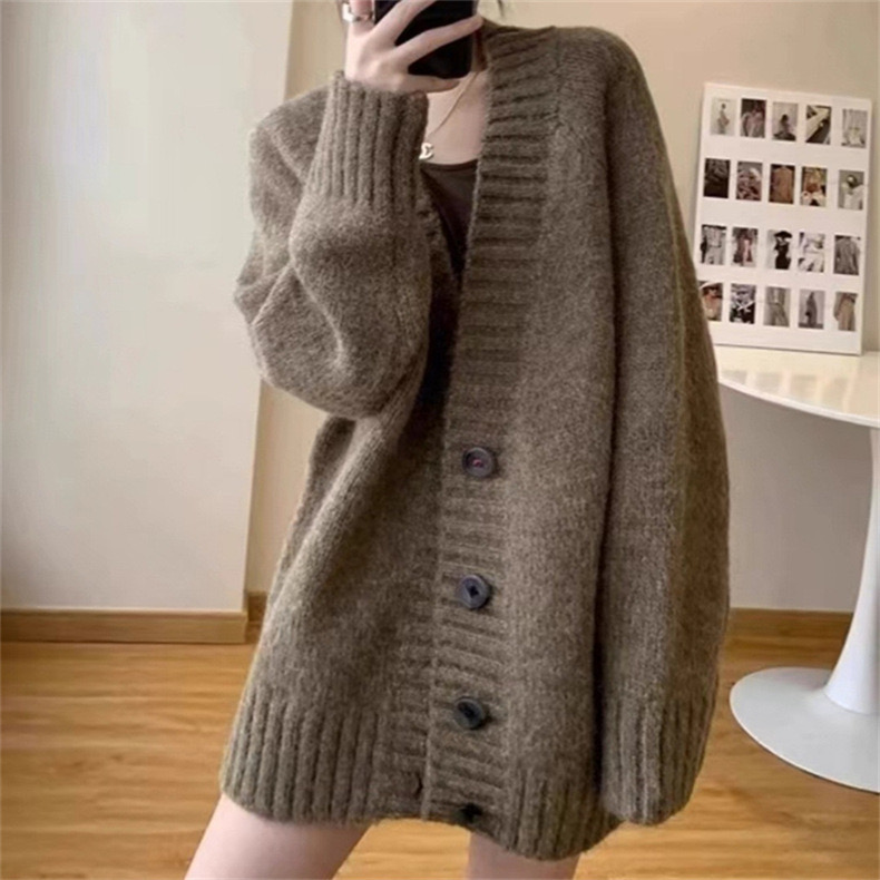 Cardigan oversize phong cách Hàn Quốc