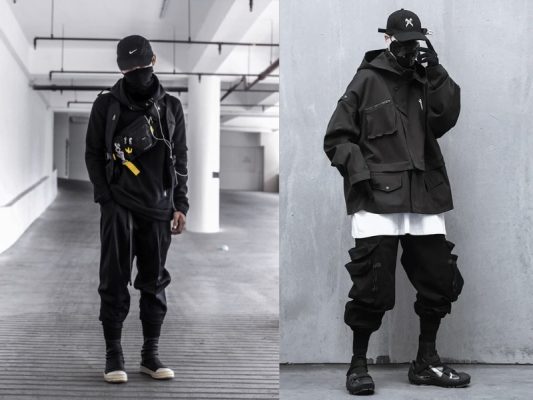 phối đồ Techwear chuẩn