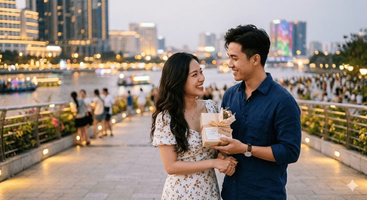 Tổng hợp caption tặng quà dành cho người yêu