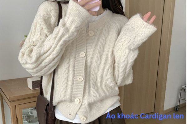 Áo khoác Cardigan len