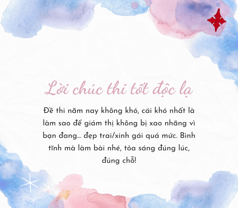 Lời chúc hệ “Hài hước & Lầy lội”