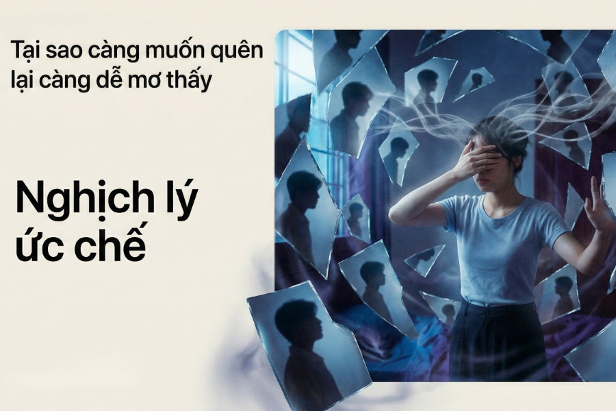 Tại sao càng muốn quên lại càng dễ mơ thấy?