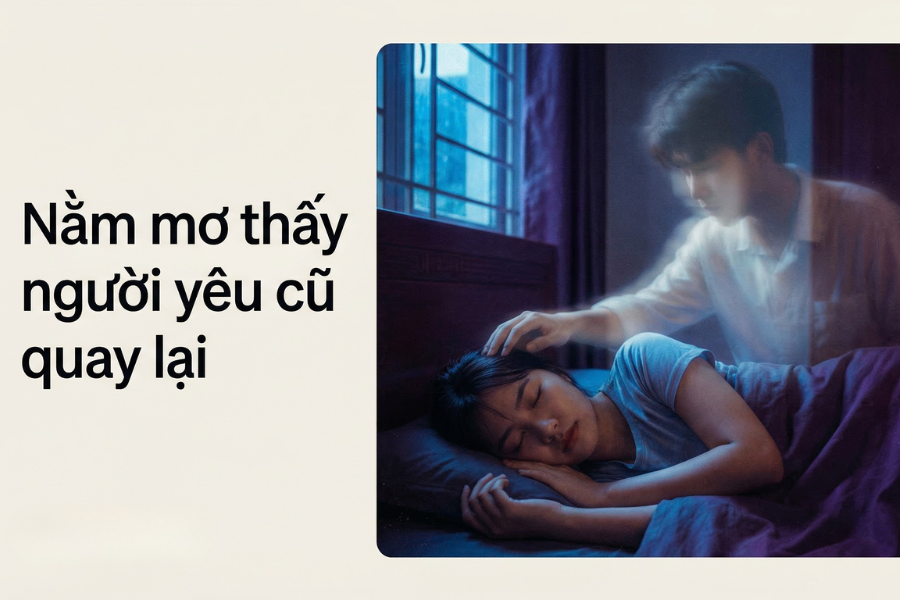 Nằm mơ thấy người yêu cũ quay lại
