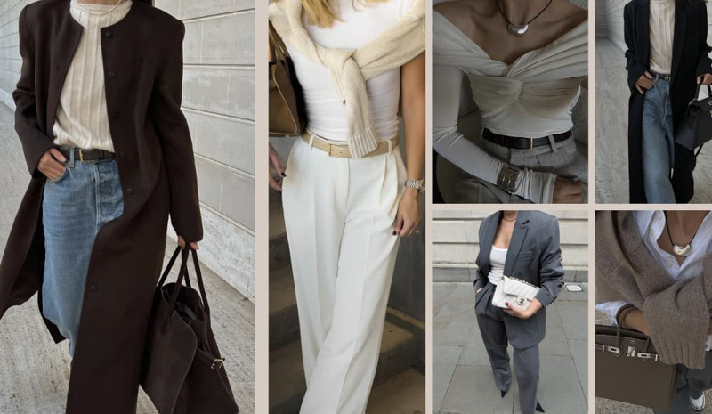 Bộ sưu tập các item basic màu trung tính thanh lịch