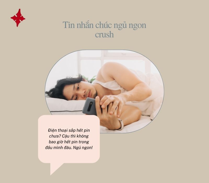 Tin nhắn chúc ngủ ngon crush hay nhất