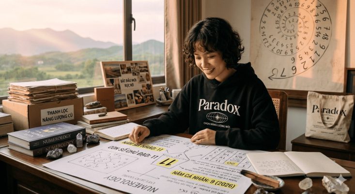 Con số chủ đạo và Năm cá nhân số 9 Thanh lọc để Bứt phá 2026