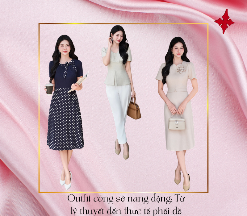 Outfit công sở năng động