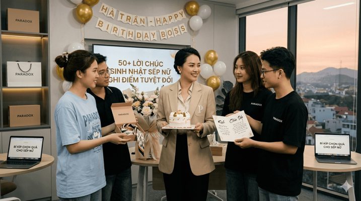 lời chúc sinh nhật sếp nữ