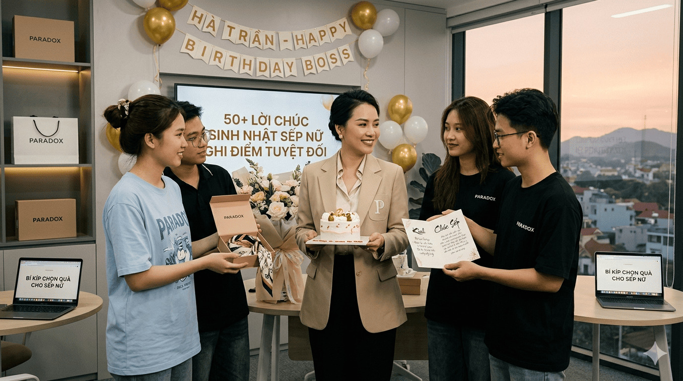 lời chúc sinh nhật sếp nữ