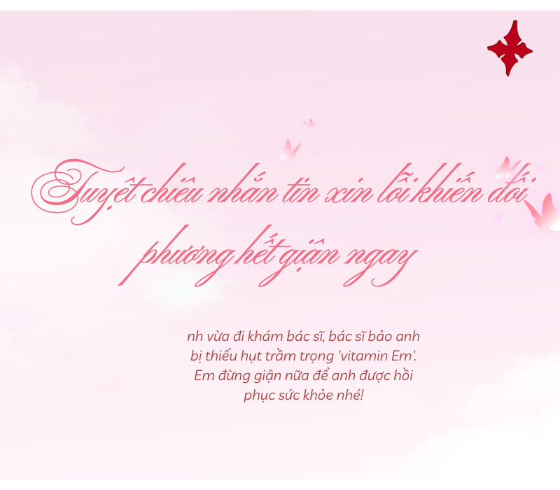 Tuyệt chiêu nhắn tin xin lỗi khiến đối phương hết giận ngay