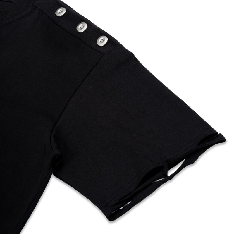 áo thun cotton in lụa Boxy AT6P0481