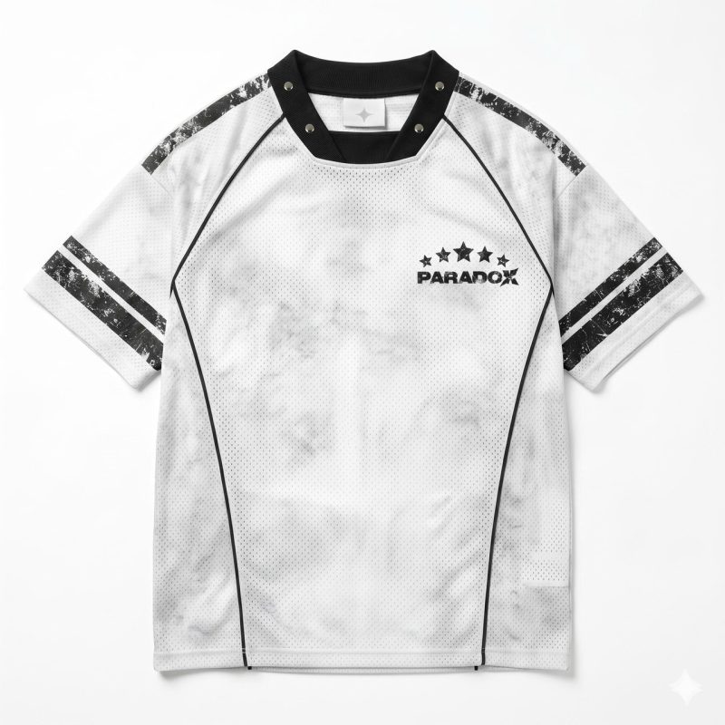 Áo thun Jersey Paradox Oversized lưới – AT6P0486