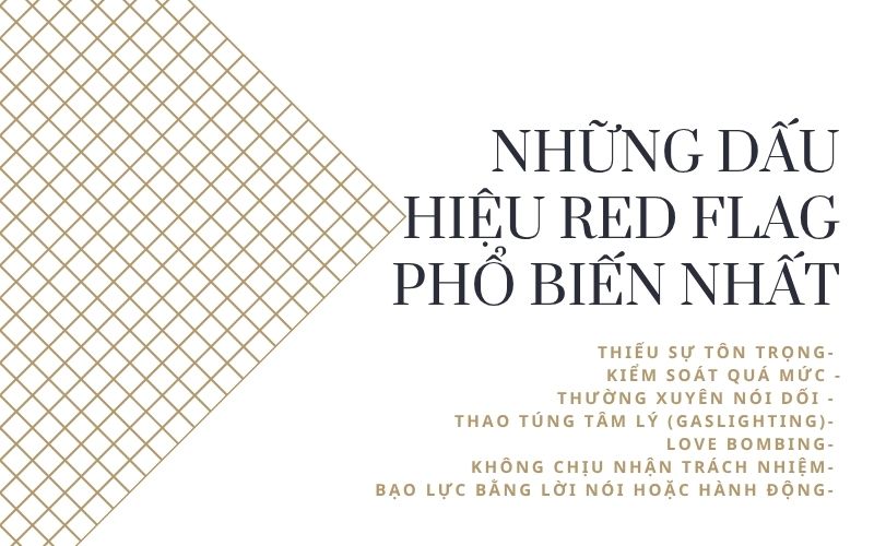 Những dấu hiệu Red Flag phổ biến nhất