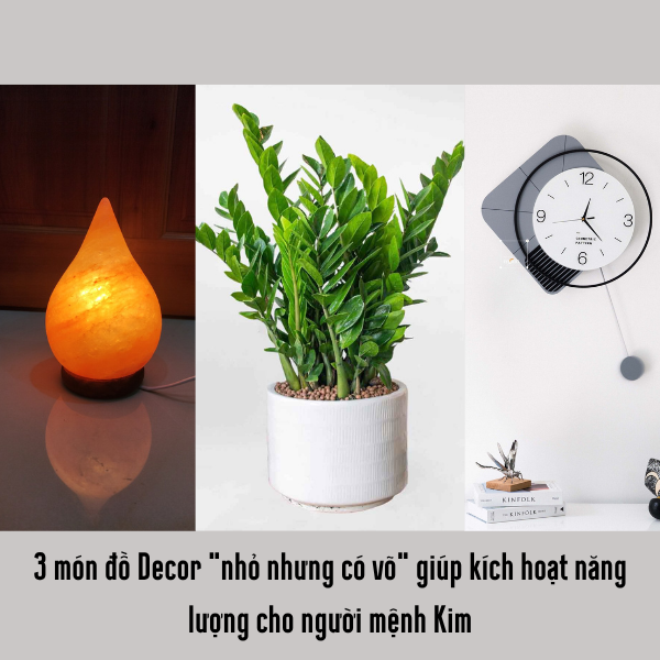 3 món đồ Decor "nhỏ nhưng có võ" giúp kích hoạt năng lượng cho người mệnh Kim
