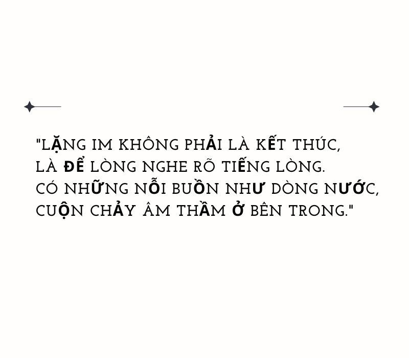 Khi khoảng lặng cất lời và bóng tối soi đường